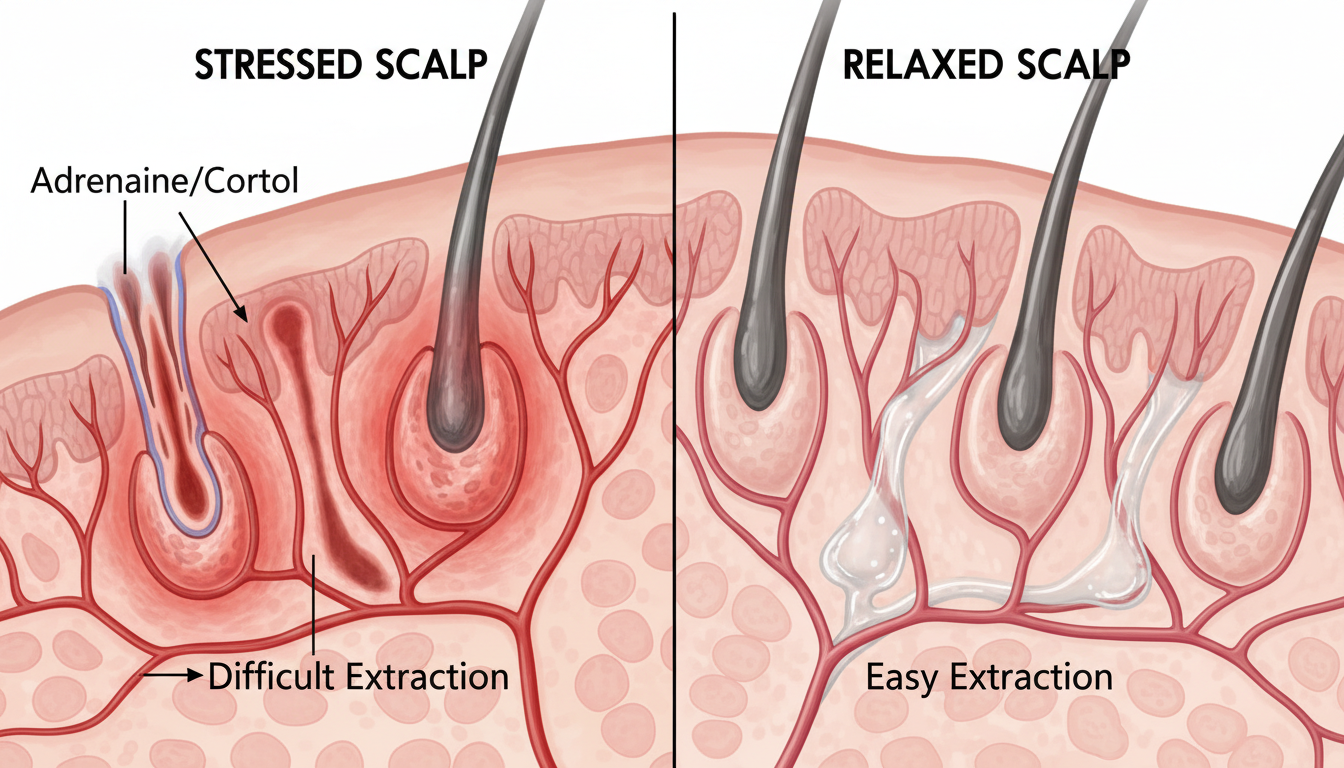 كيف يؤثر قلق المريض على الدقة الجراحية ونجاة الطعم